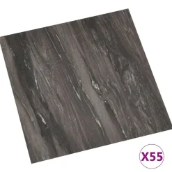 Vloerplanken 55 pcs Donkergrijs 5,11 m² PVC><noscript><img width=