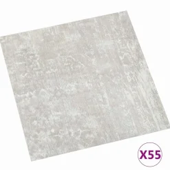 Vloerplanken 55 pcs Lichtgrijs 5,11 m² PVC><noscript><img width=
