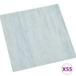 Bouwmaterialen*vidaXL Vloerplanken 55 pcs 5,11 m² PVC Groen