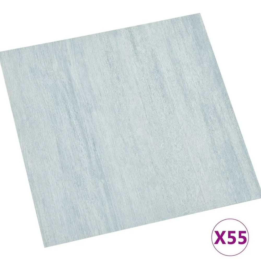 Bouwmaterialen*vidaXL Vloerplanken 55 pcs 5,11 m² PVC Groen
