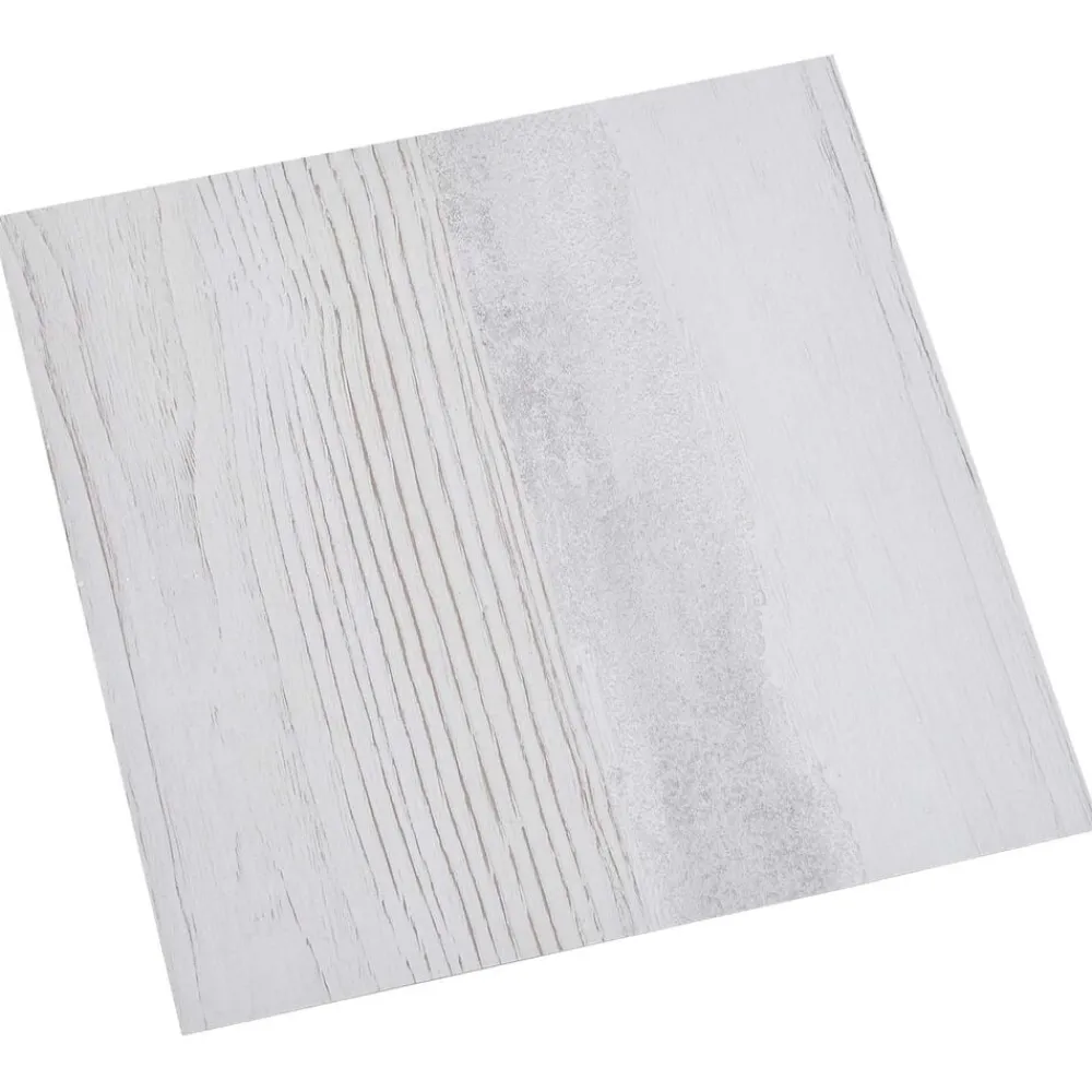 Bouwmaterialen*vidaXL Vloerplanken 55 pcs Lichtgrijs 5,11 m² PVC Wit en lichtgrijs