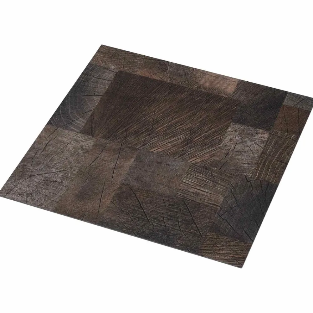 Bouwmaterialen*vidaXL Vloerplanken 55 pcs Bruin 5,11 m² PVC Houten structuur bruin
