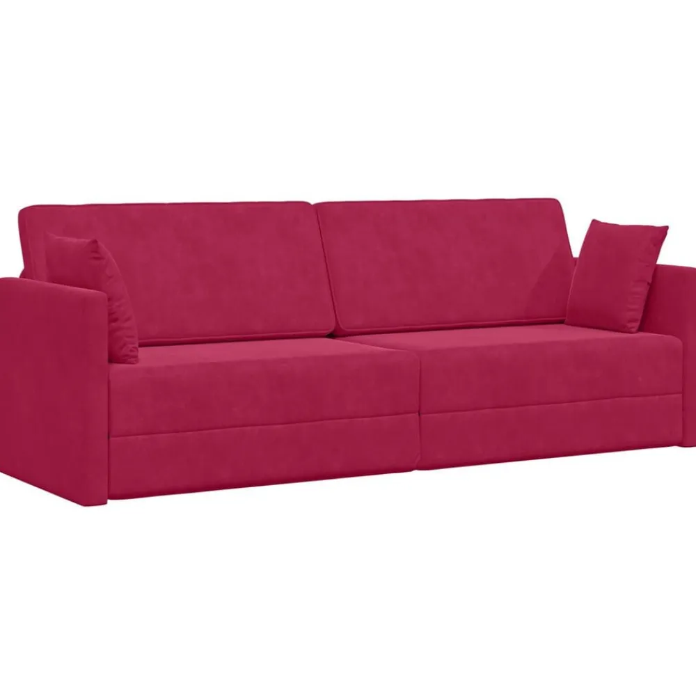 Vloerslaapbank 213 x 70 x 77 cm Fluweel>vidaXL Discount