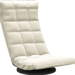 Stoelen*vidaXL Vloerstoel draaibaar fluweel crèmekleurig Crème