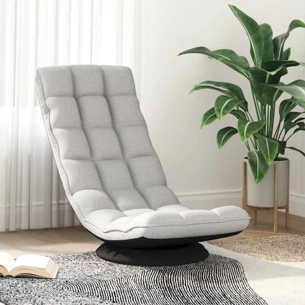 Vloerstoel draaibaar 70x51x79 cm stof>vidaXL Clearance