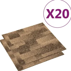 Vloertapijt 20 pcs 50 x 50 cm PP>vidaXL Discount