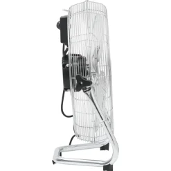 Huishoudelijke Apparaten*vidaXL Vloerventilator 3 snelheden 115,2 W 60 cm Zilver