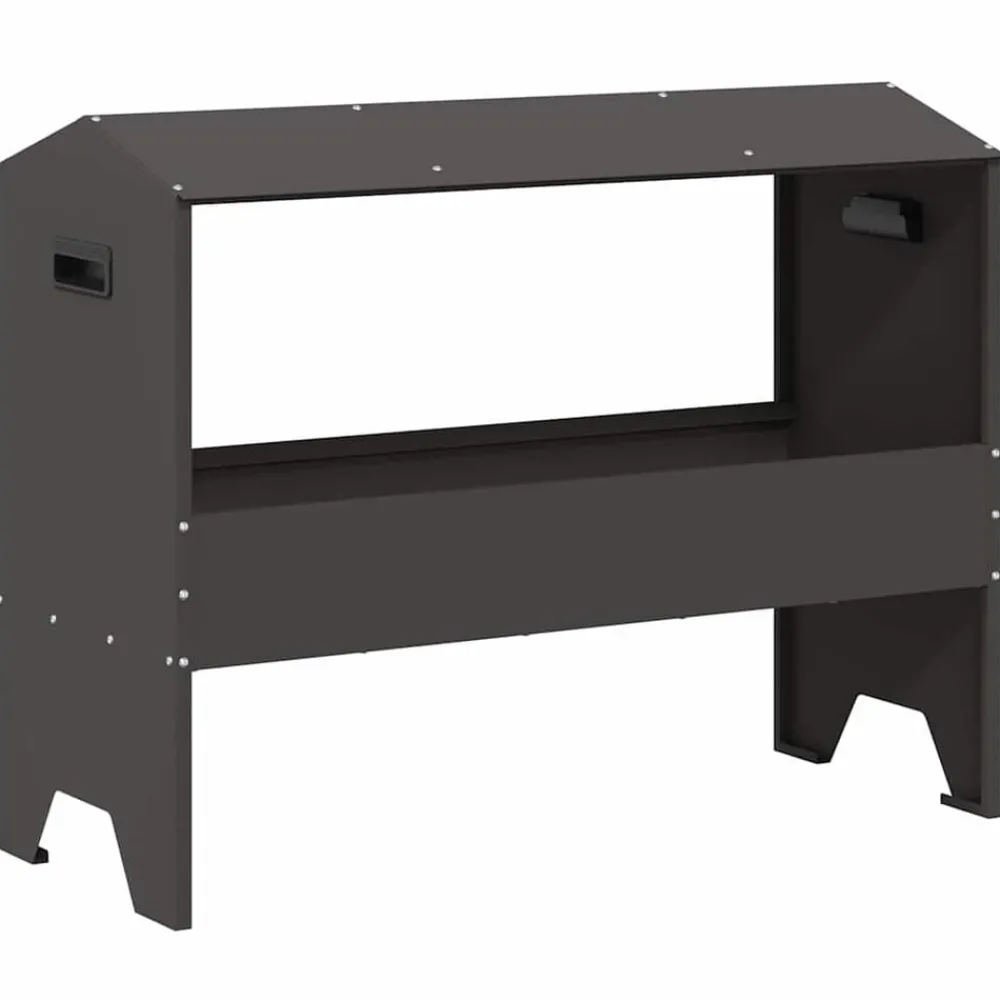Voederbak voor vee 79 x 35 x 62 cm Koudgewalst Staal>vidaXL Outlet