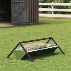 Voederbak voor vee Zilver 111 x 76 x 38 cm>vidaXL Sale