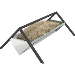 Voederbak voor vee Zilver 111 x 76 x 38 cm><noscript><img width=