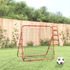 Sport & Spel*vidaXL Voetbal kickback rebounder verstelbaar 96x80x96 cm staal en PE