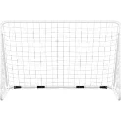 Voetbaldoel met net 180x90x120 cm staal wit><noscript><img width=