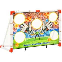 Voetbaldoelenset met doelmuur 120x51x77,5 cm><noscript><img width=