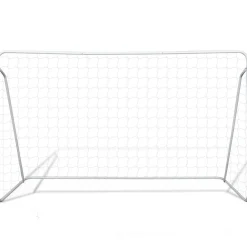 Voetbaldoelset hoogwaardig 240x90x150 cm staal>vidaXL Best