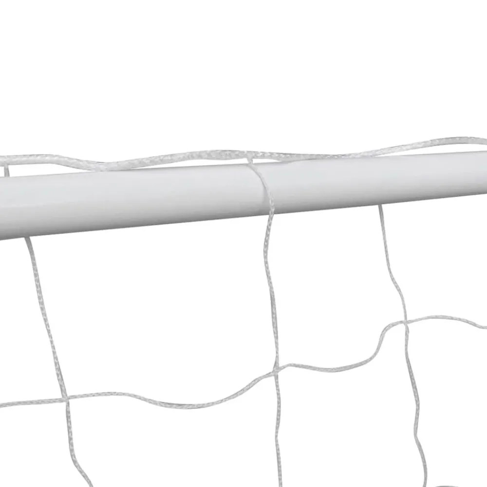 Voetbaldoelset hoogwaardig 240x90x150 cm staal>vidaXL Best