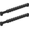 Binnenspelletjes*vidaXL Voetbaltafel Tellers 2 pcs Zwart 30 x 2,2 x 2,9 cm HIPS