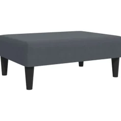 Voetenbank 77x55x31 cm fluweel>vidaXL New