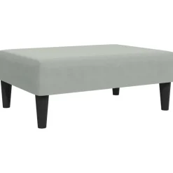 Voetenbank 77x55x31 cm fluweel>vidaXL Hot