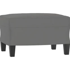 Voetenbank 60x50x41 cm microvezelstof>vidaXL Outlet