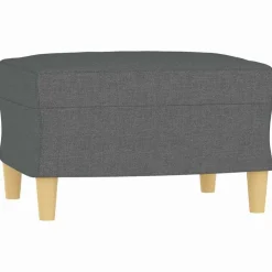 Voetenbank 60x50x41 cm stof>vidaXL Outlet