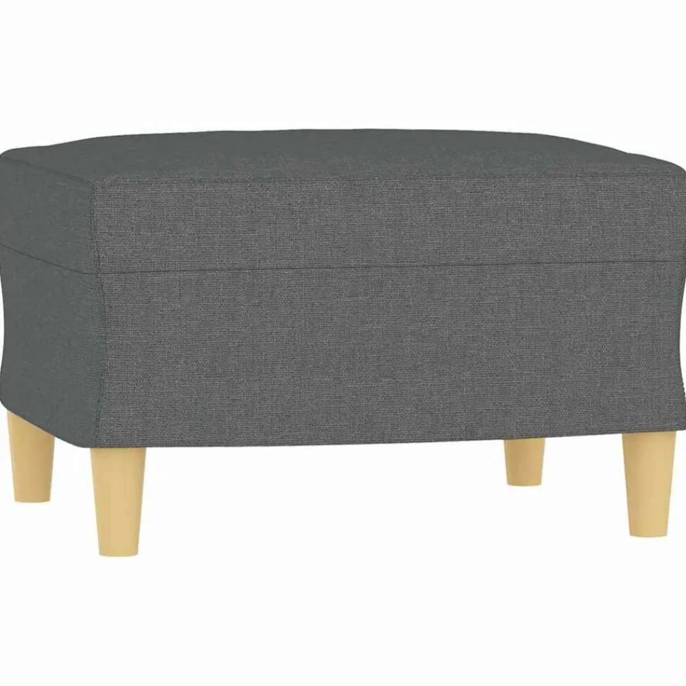 Voetenbank 60x50x41 cm stof>vidaXL Outlet