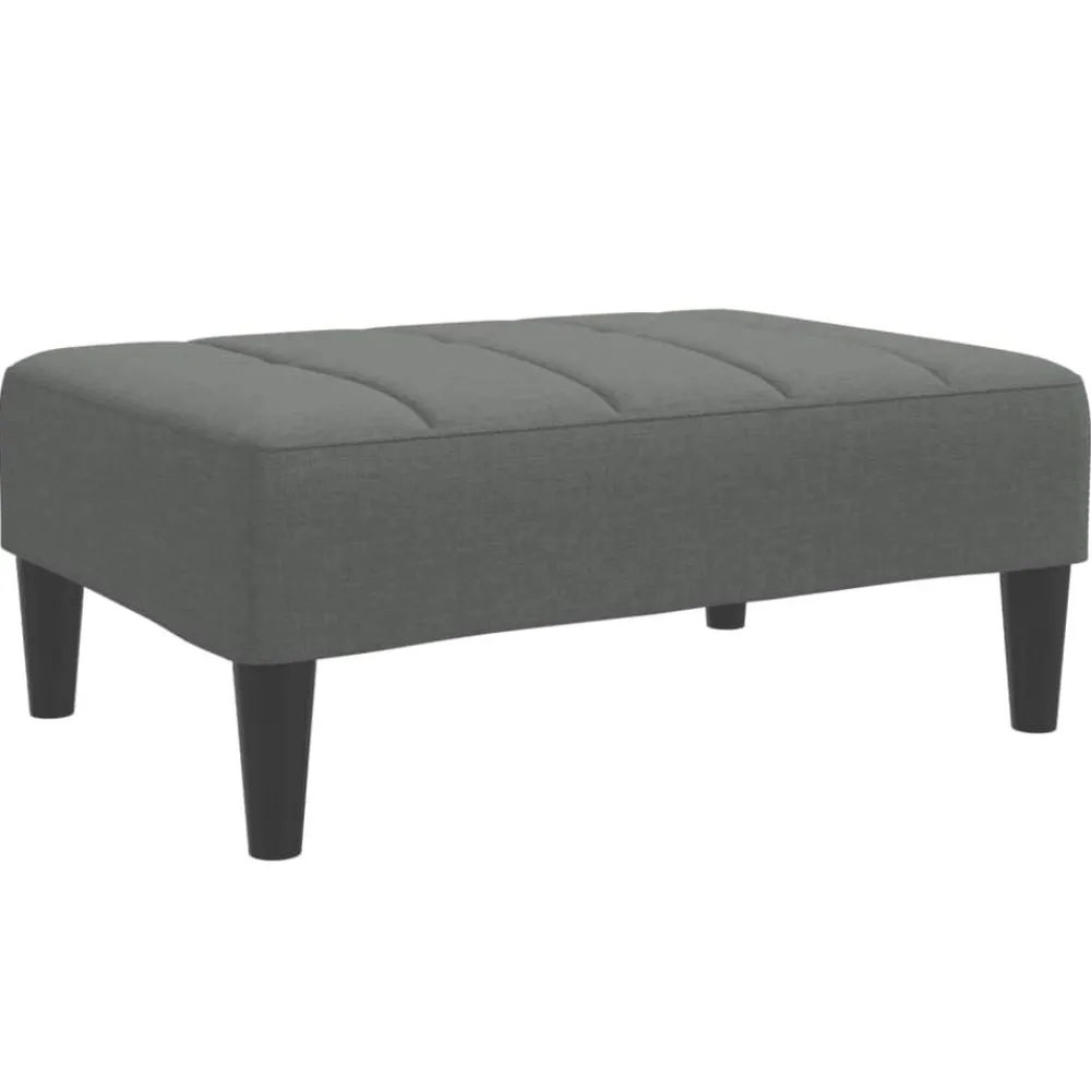 Voetenbank 77x55x31 cm stof>vidaXL Online