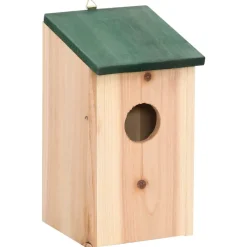 Vogelhuisjes 4 st 12x12x22 cm hout>vidaXL Best