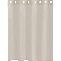 Woon- & Tuinaccessoires*vidaXL Voile Gordijn met gordijnen 2 pcs 140 x 140 cm Polyester Zand