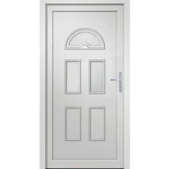 Voordeur 88x208 cm PVC wit><noscript><img width=