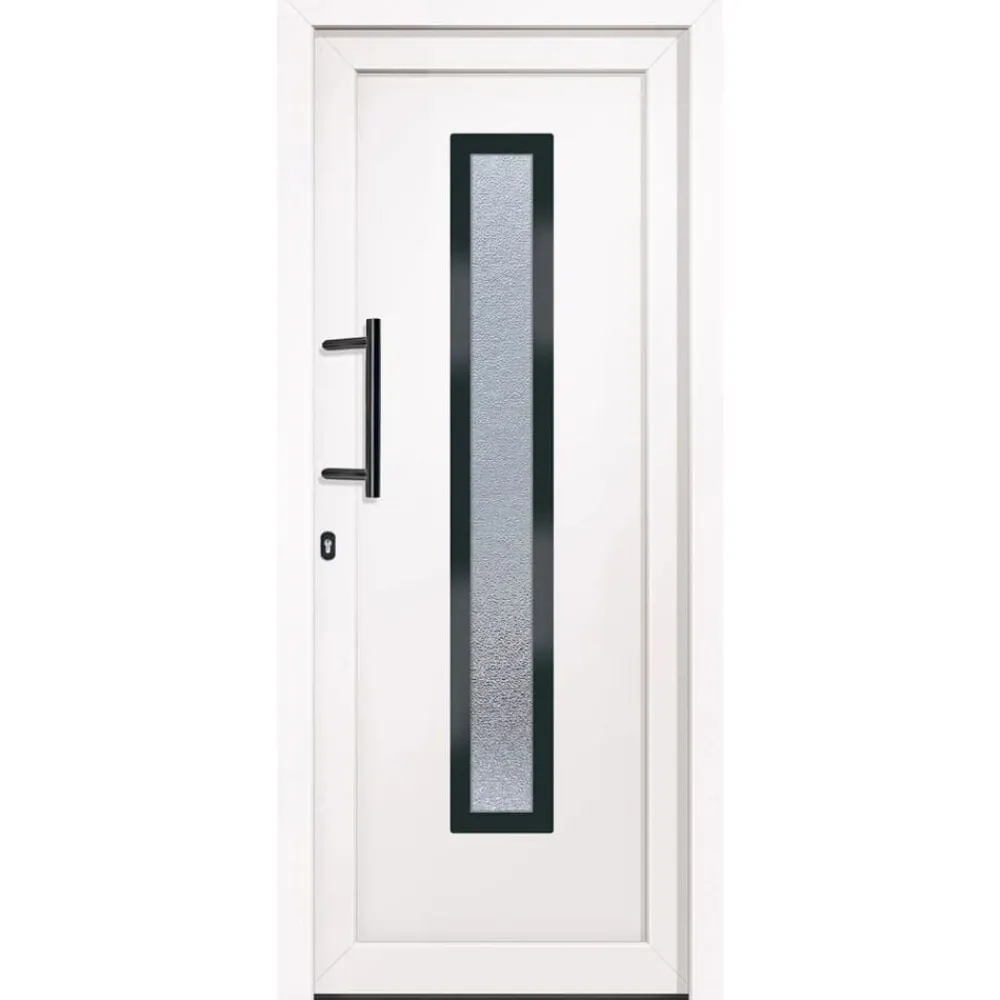 Voordeur 88x200 cm PVC>vidaXL Clearance