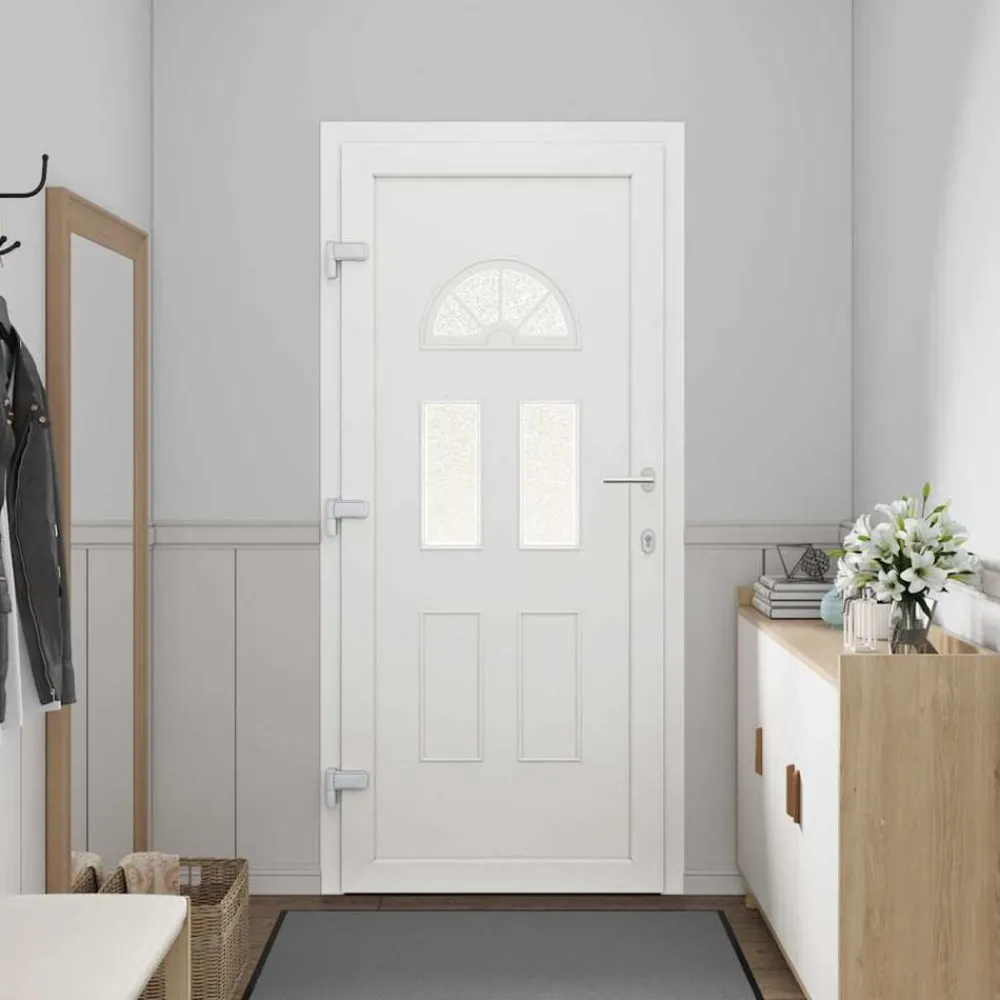 Voordeur 88x200 cm wit>vidaXL Outlet