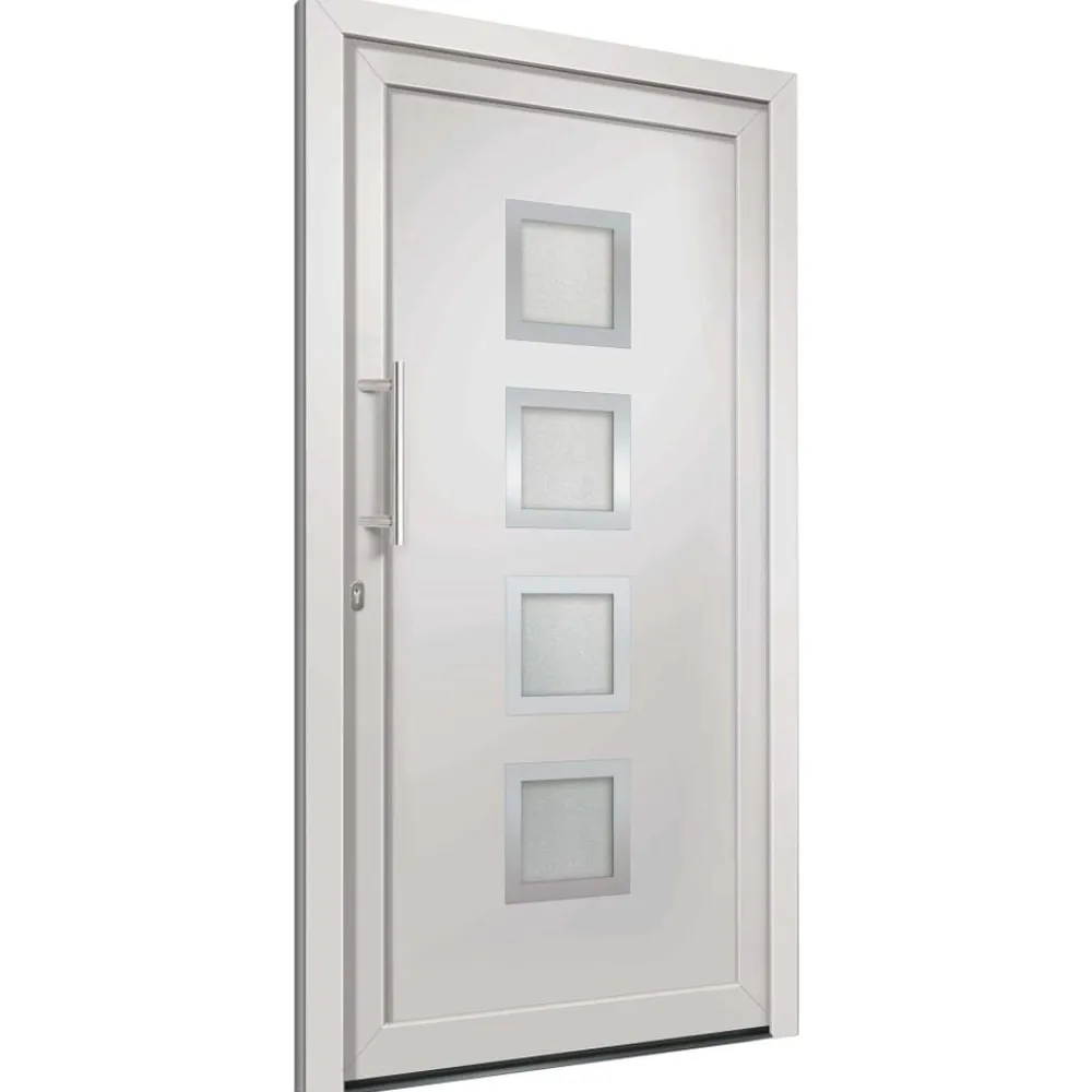 Voordeur 88x200 cm wit>vidaXL Clearance