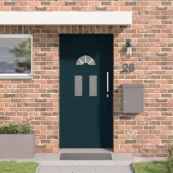 Voordeur 98x208 cm wit>vidaXL New