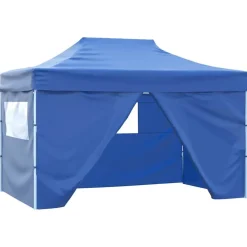 Vouwtent pop-up met 4 zijwanden 3x4,5 m>vidaXL New