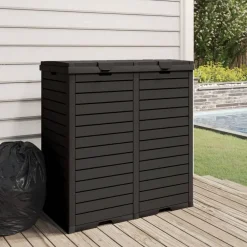 Vuilnisbak voor tuin 78x41x86 cm polypropeen><noscript><img width=