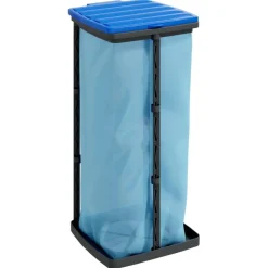 Vuilniszakhouders 2 st 60 L PP zwart en blauw><noscript><img width=