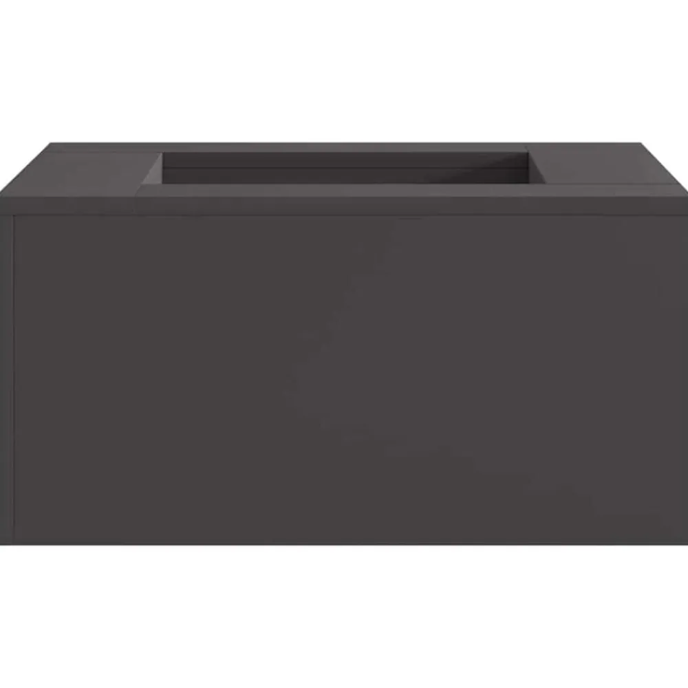 Vuurkorf Zwart 60 x 60 x 30 cm Staal>vidaXL Sale