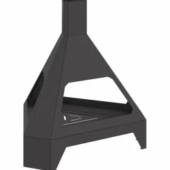 Vuurkorf Zwart 50 x 43 x 52 cm Staal>vidaXL Clearance