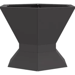 Vuurkorf Zwart 50 x 50 x 40 cm Staal>vidaXL Clearance