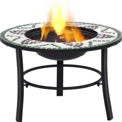 Vuurschaal mozaïek 68 cm keramiek>vidaXL Discount