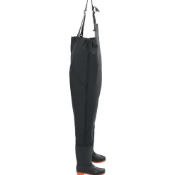 Buitensport*vidaXL Waadpak met laarzen maat 43 Zwart