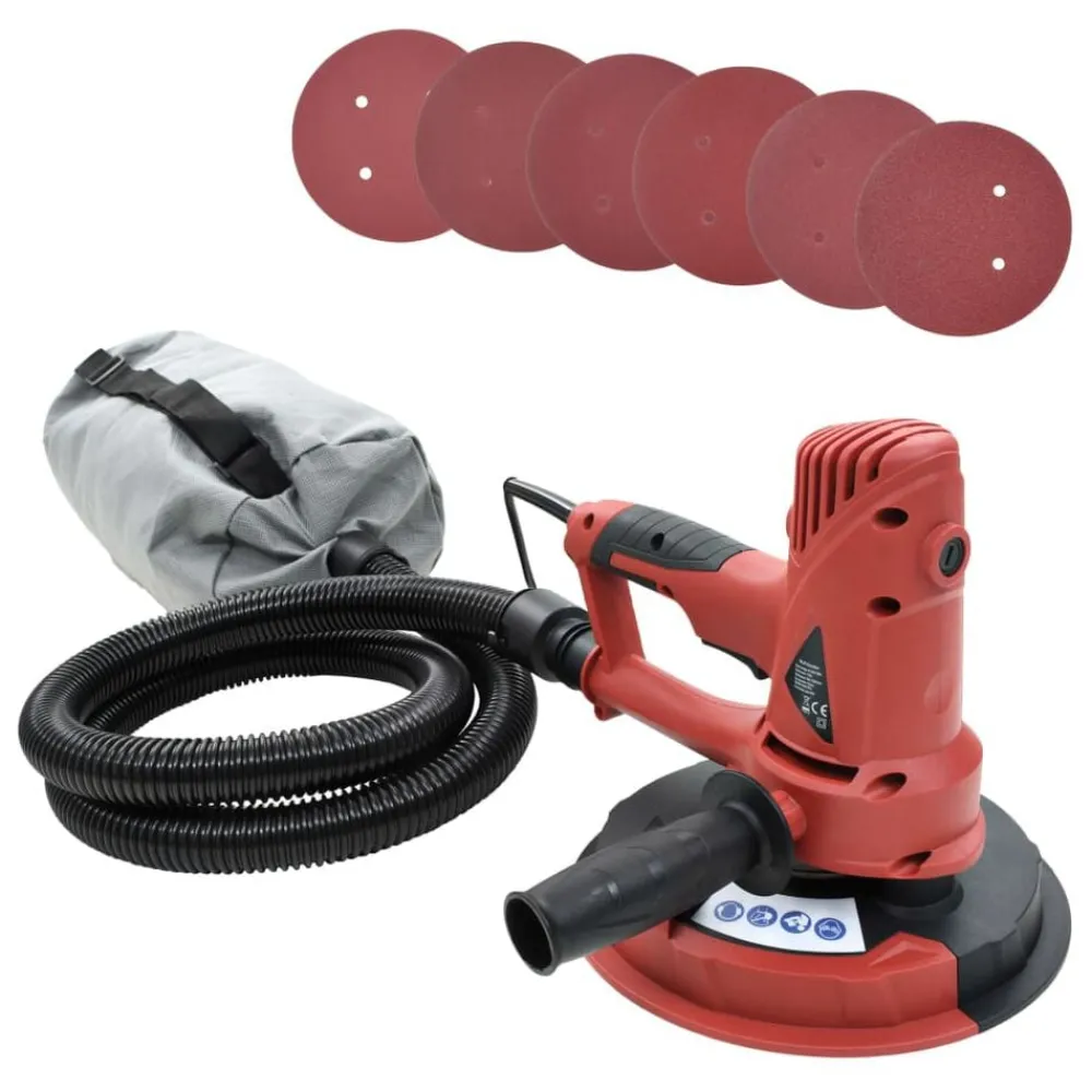 Gereedschap*vidaXL Wand- en plafondschuurmachine met afzuigfunctie 710 W