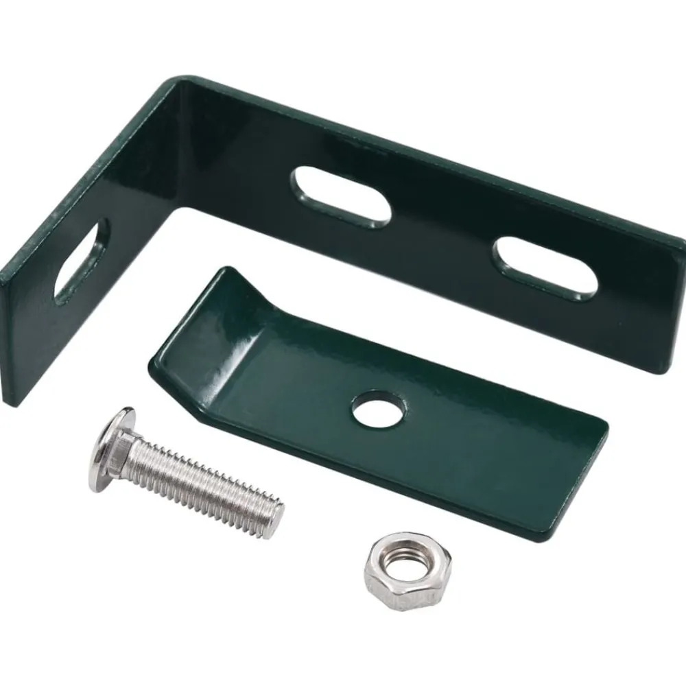 Tuinafscheidingen*vidaXL Wand hoekverbinding 10 sets Groen