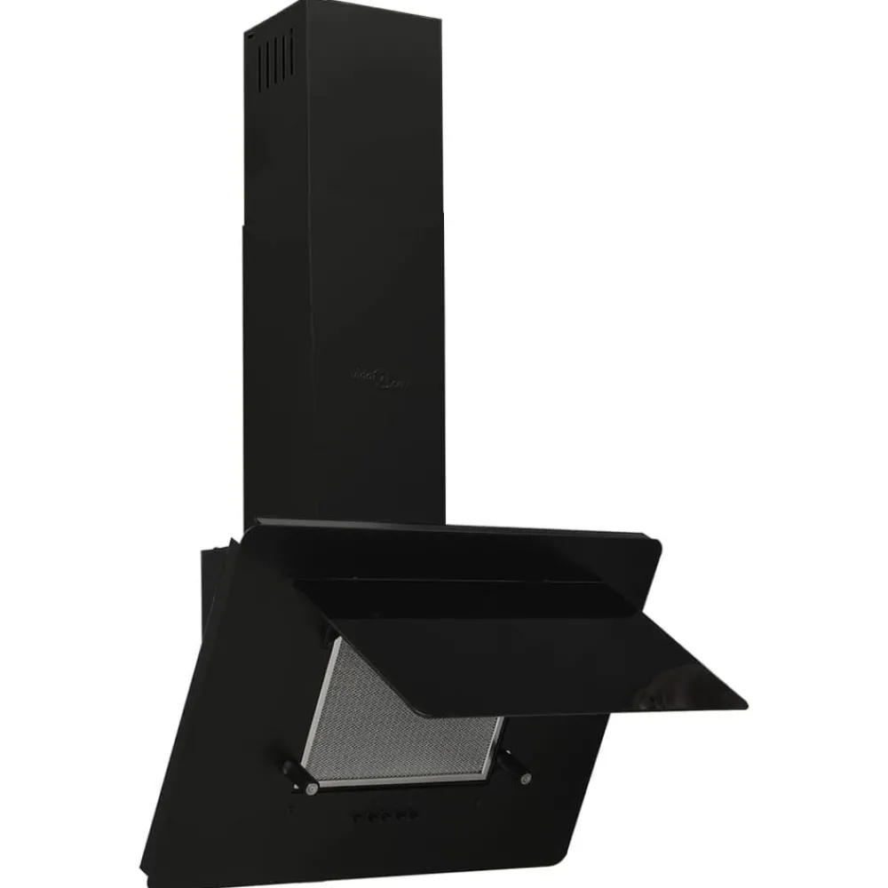 Wandafzuigkap 60 cm roestvrij staal en gehard glas>vidaXL Best