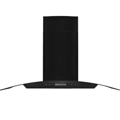 Keuken & Eetkamer*vidaXL Wandafzuigkap 756 m³/u 90 cm roestvrij staal zwart