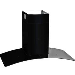 Keuken & Eetkamer*vidaXL Wandafzuigkap 756 m³/u 90 cm roestvrij staal zwart