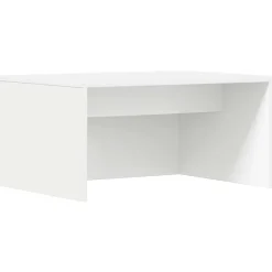 Kantoormeubelen*vidaXL Wandbureau Wandgemonteerd 60 x 45 x 30 cm Bewerkt hout Wit