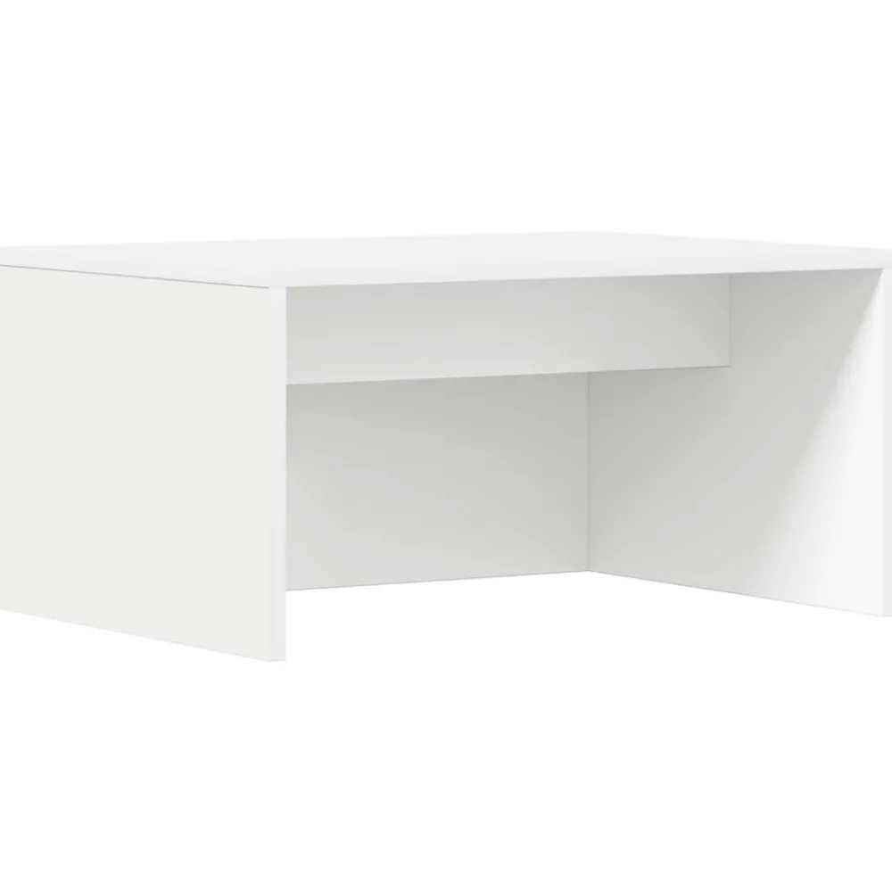 Kantoormeubelen*vidaXL Wandbureau Wandgemonteerd 60 x 45 x 30 cm Bewerkt hout Wit
