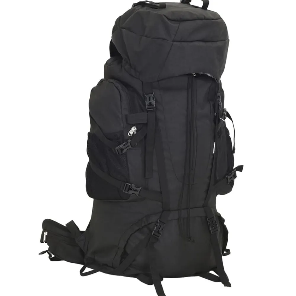 Bagage & Tassen*vidaXL Wandelrugzak 60 L oxford stof Zwart