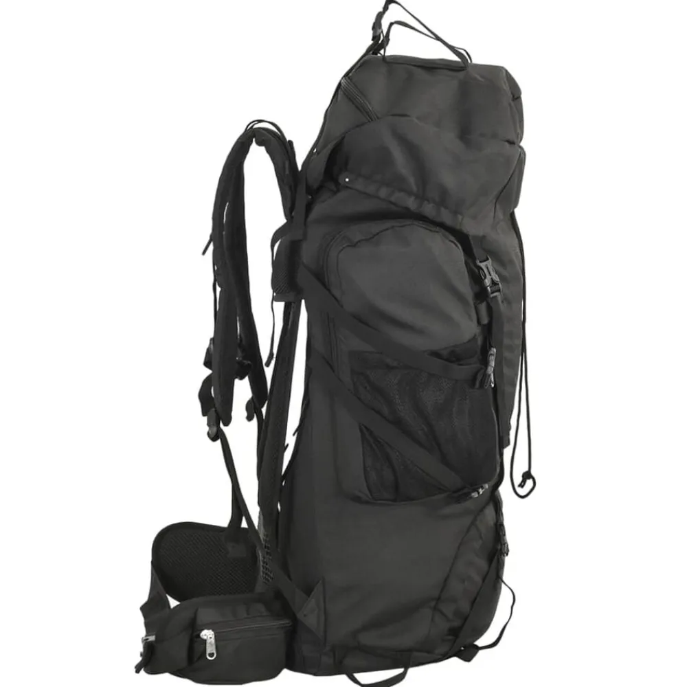 Bagage & Tassen*vidaXL Wandelrugzak 60 L oxford stof Zwart